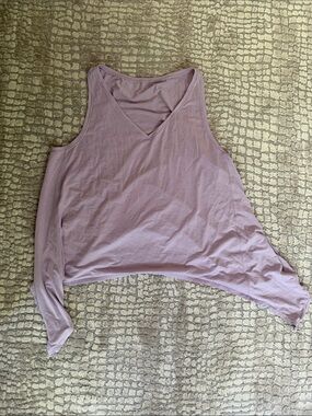 lululemon athletica Dusky Pink V-Neck Relaxed Tank